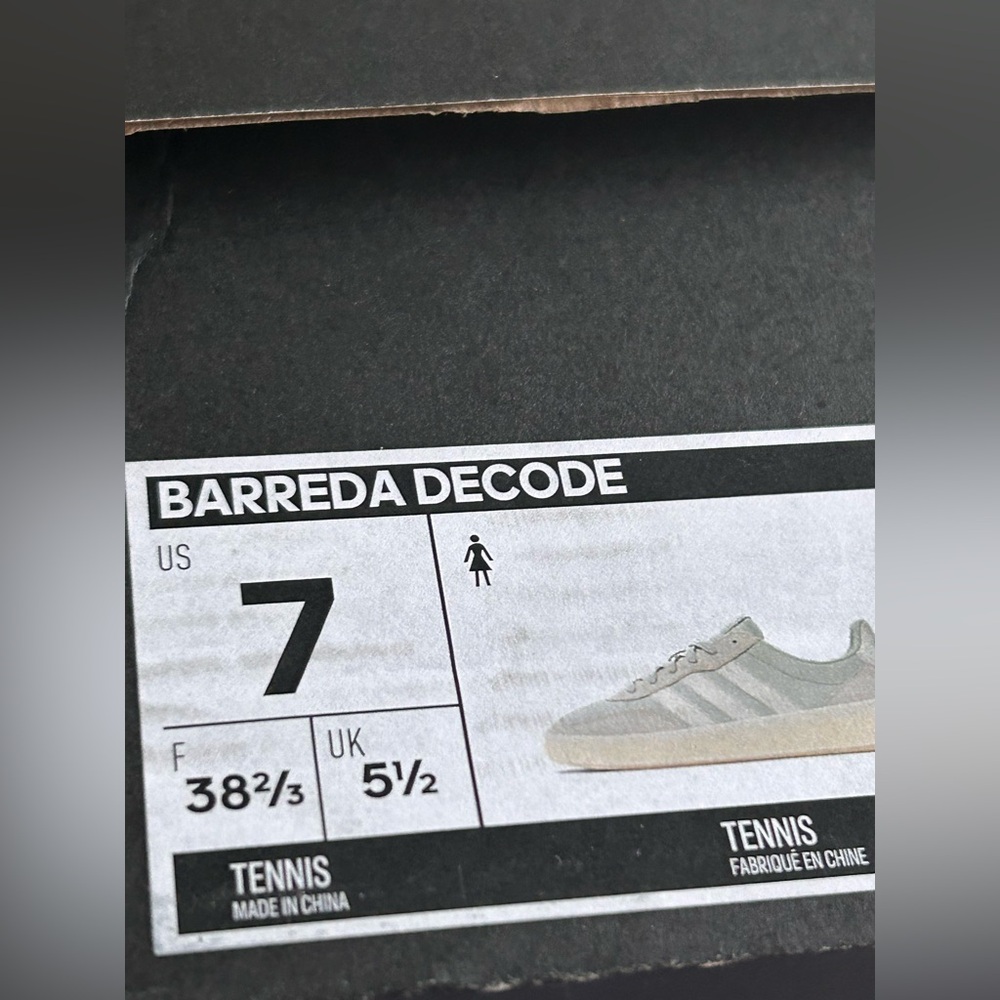 Adidas Barreda Decode Sneakers – Women’s Size 7 | Retro Suede Style - Picture 8 of 8